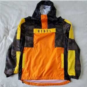 rebel minds Camo Jacket - Orange and Yellow